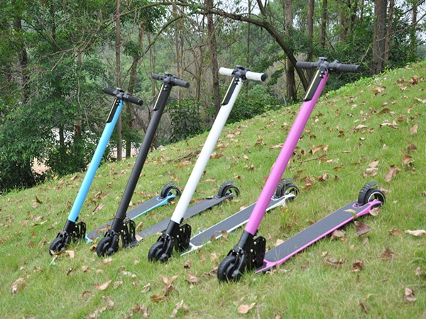 Folding E-Scooter Testing