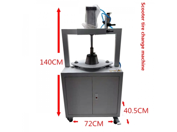 How to change the xiaomi ninebot electric scooter tire with tyre changer machine